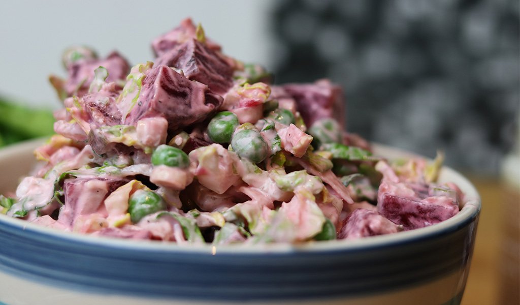 Ham and Beetroot Salad Recipe