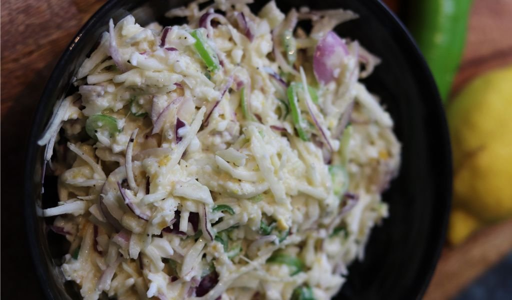 cabbage and egg salad