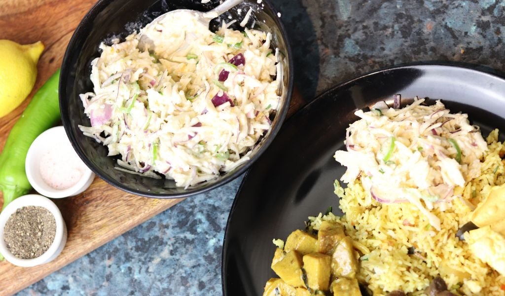 cabbage and egg salad