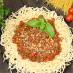 checken and beef bolongnese