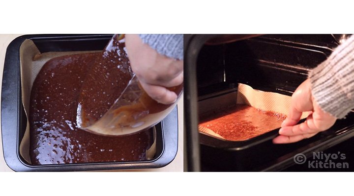 Baking chocolate fudge
