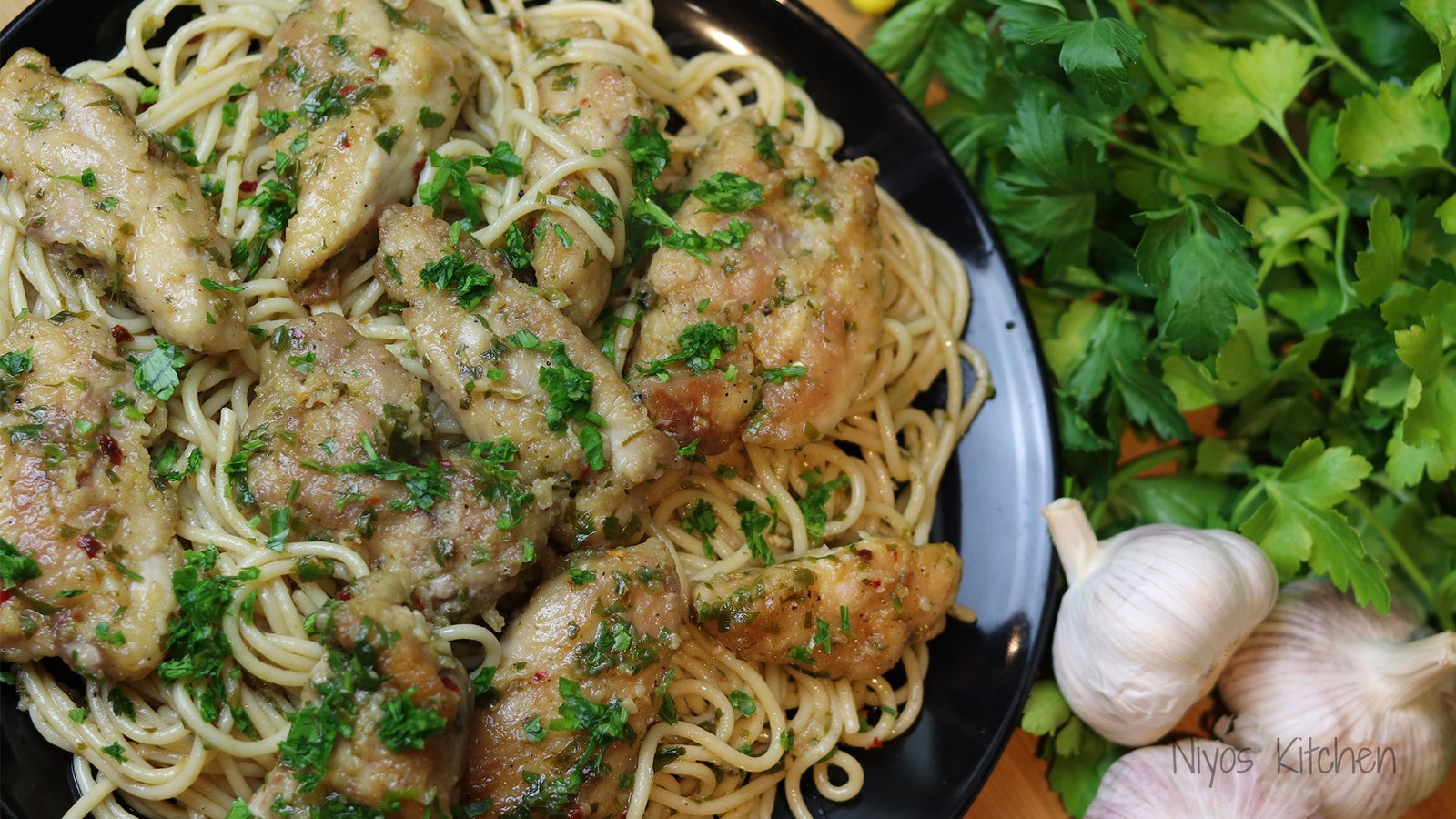 Chicken-scampi