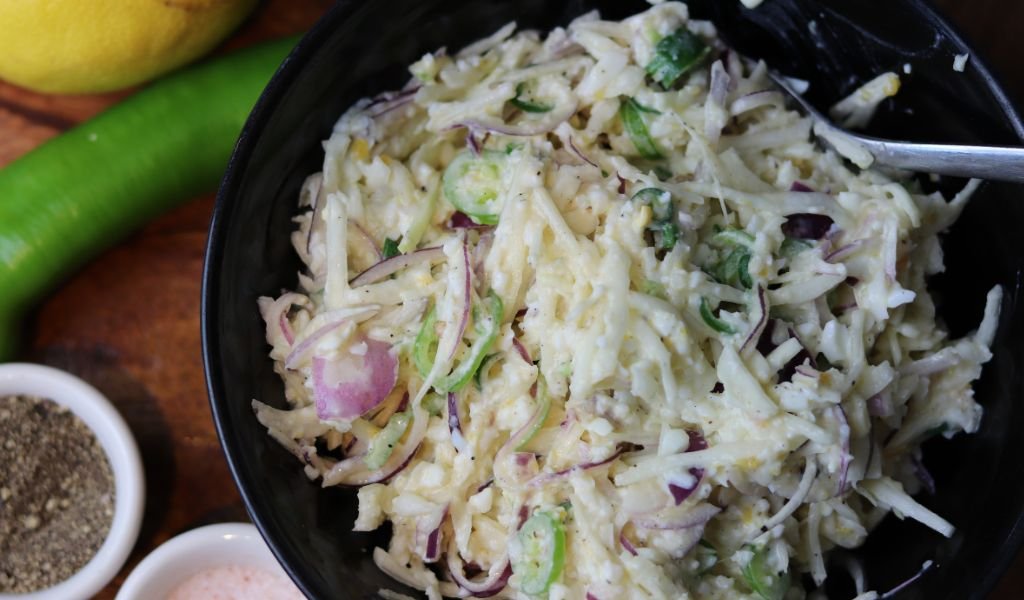cabbage and egg salad